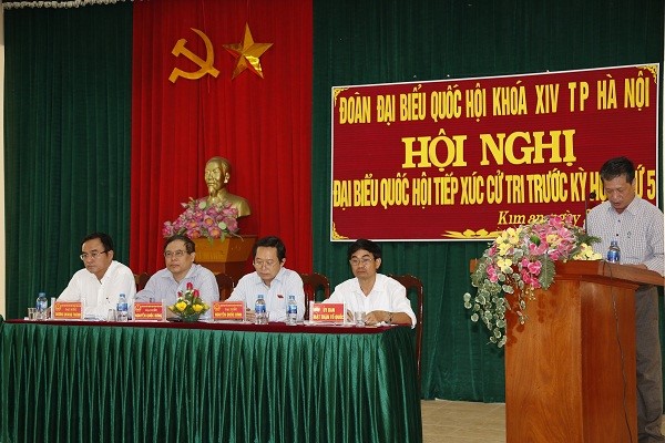 Tiếp xúc cử tri Quốc Oai, Thanh Oai, Chương Mỹ